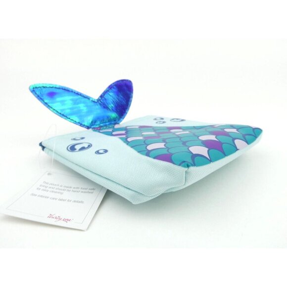 Thirty-One Mermaid Tail Cool Zip Snacker NWOT - Picture 4 of 9